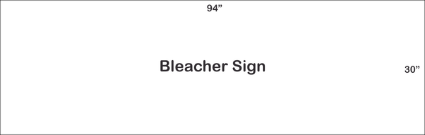 2025 Pee Wee Bleacher Banner