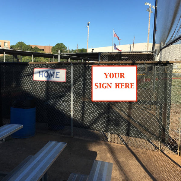 Minors Division/Middle Field - 3rd Base Dugout Sign